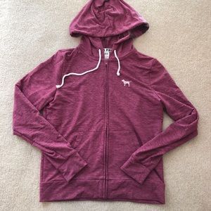 Victoria’s Secret PINK zip up hooded jacket